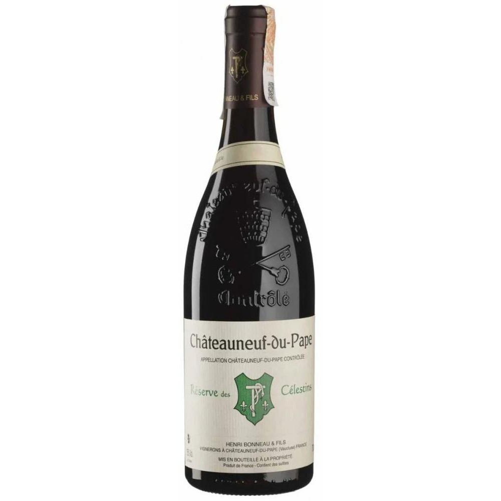 Henri Bonneau Вино  Chateauneuf-du-Pape Reserve des Celestins 2016 червоне сухе 0.75л (BWW8040) - зображення 1