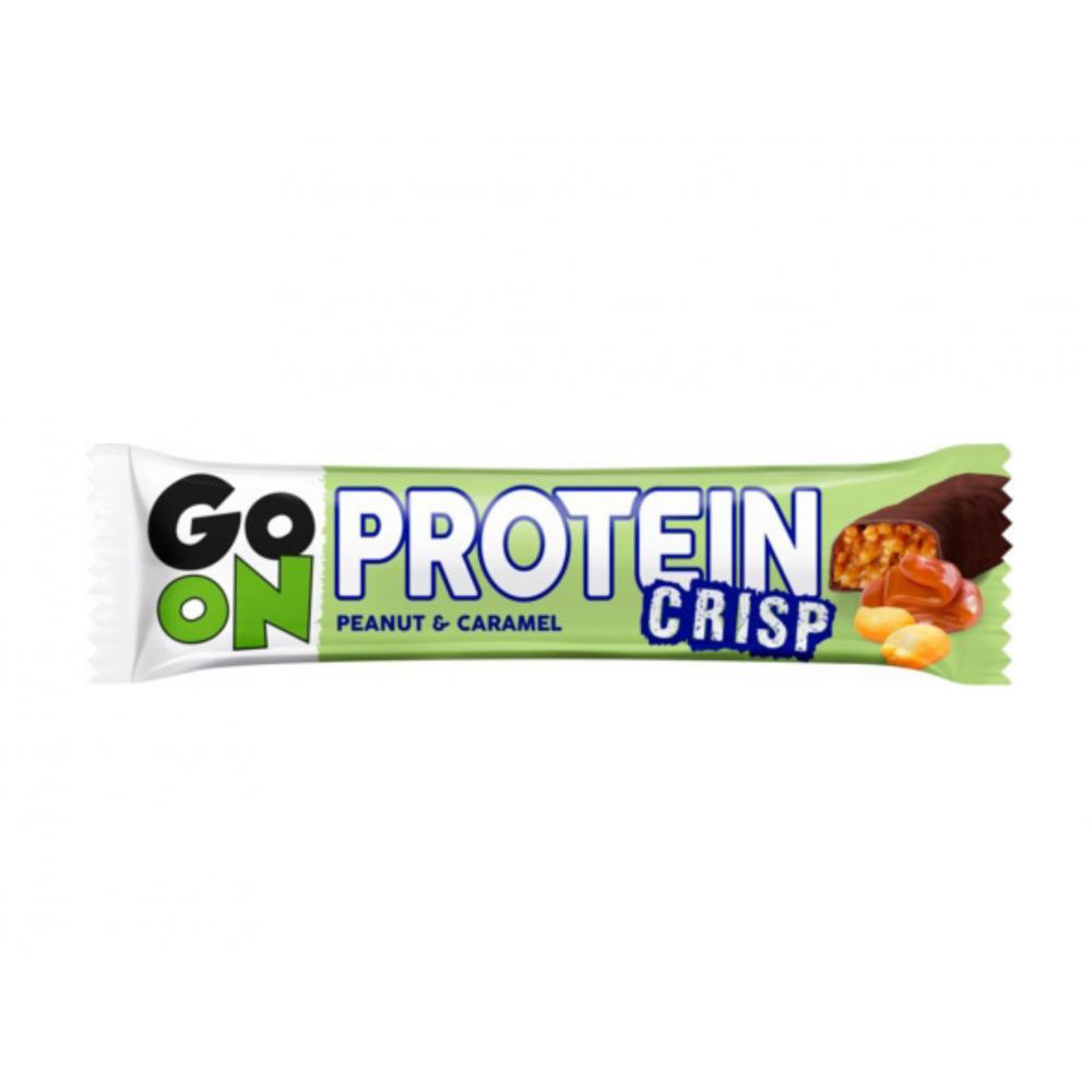Go On Nutrition Protein Crisp Bar 50g Peanut-Caramel - зображення 1