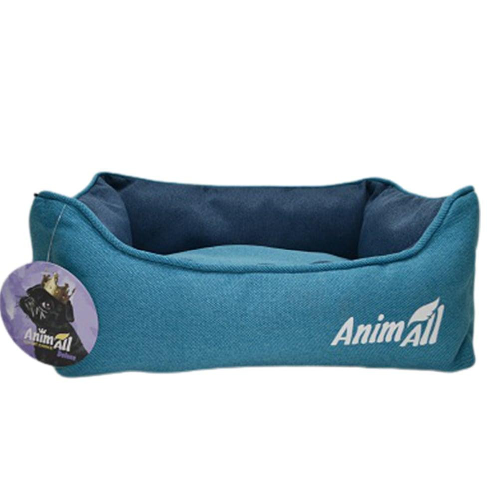 AnimAll Gama S Aqua Лежак для собак та котів, бірюзовий 45x35x16 см (151068) - зображення 1