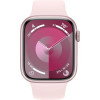 Apple Watch Series 9 GPS + Cellular 45mm Pink Aluminum Case w. Light Pink Sport Band - M/L (MRML3) - зображення 2