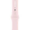 Apple Watch Series 9 GPS + Cellular 45mm Pink Aluminum Case w. Light Pink Sport Band - M/L (MRML3) - зображення 4