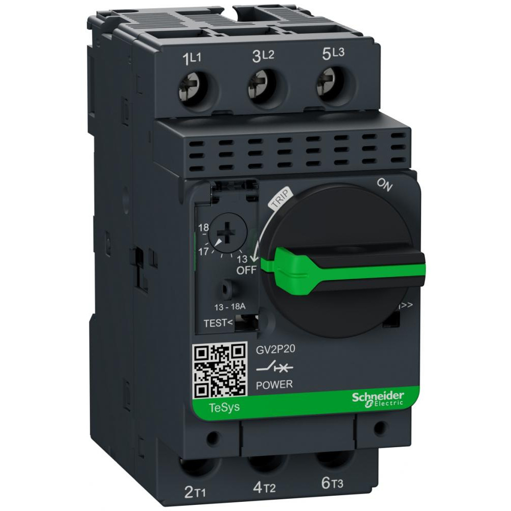 Schneider Electric TeSys GV2 13-18A (GV2P20) - зображення 1