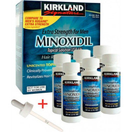 Kirkland Средство для роста волос Minoxidil  Hair Regrowth Treatment 5% 6 x 60 мл