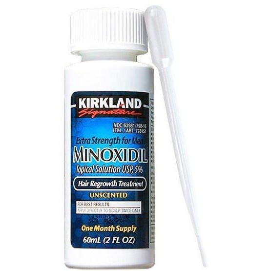 Kirkland Лосьйон  5% Minoxidil для росту волосся та бороди Флакон + Дозатор 60 мл (ROZ6400229263) - зображення 1