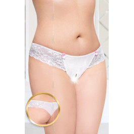 SoftLine Жіночі трусики  - Panties 2424 Plus Size, XL (white) (5591242424)
