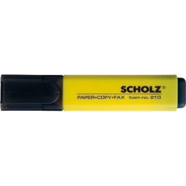 Scholz Текстмаркер Sсholz 1-5мм жовтий (10) (12) №210