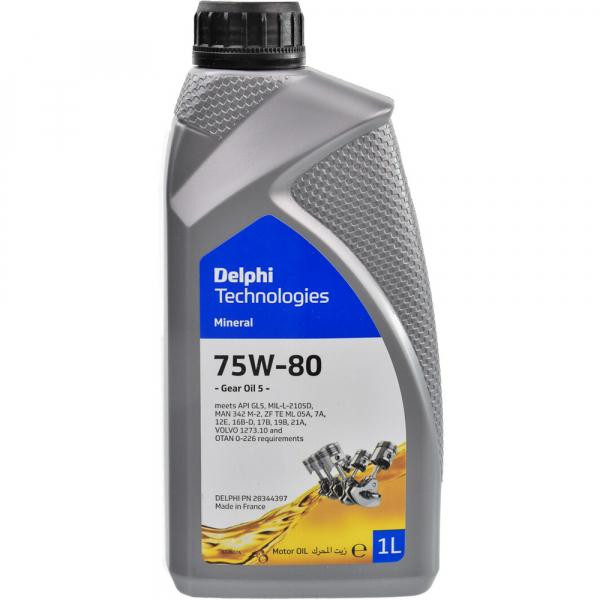 Delphi GEAR OIL 5 75W-80 1л - зображення 1