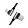 REAL-EL USB 2.0 AM to Lightning 1.0m Premium black (EL123500034) - зображення 2