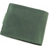 Grande Pelle Компактное портмоне темно-зеленого цвета из кожи итальянского производства  (13317) - зображення 3