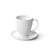 Fissman Чашка із блюдцем  Elegance White 400 мл 9334 - зображення 1