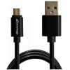 Grand-X USB - micro USB, Cu, 2.1A, Black, 1m (MM-01B) - зображення 2