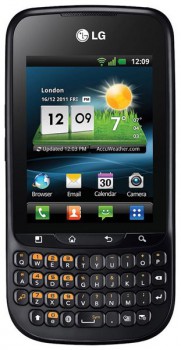 LG C660 Optimus Pro (Black) - зображення 1