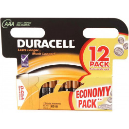 Duracell AAA bat Alkaline 12шт Basic 81417119