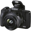 Canon EOS M50 Mark II kit (15-45mm + 55-200mm) IS STM Black (4728C041) - зображення 1
