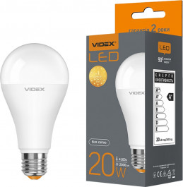 VIDEX LED A65e 20W E27 4100K (VL-A65e-20274)