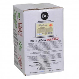 Bolgrad Вино  Кардіал Шардоне біле сухе 10л 9-11% (4820013030582)