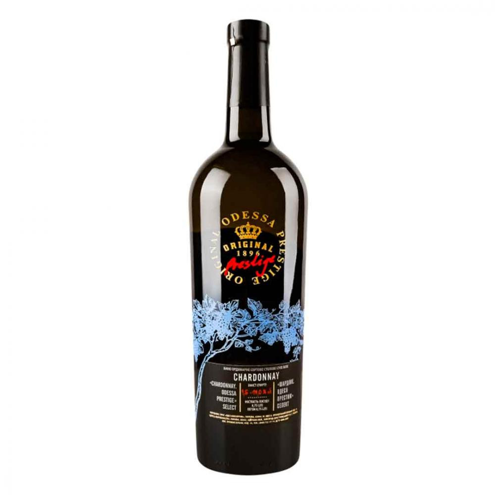 Odessa Prestige Вино  Prestige Шардоне біле сухе 0,75л 9,5-14% (4820213961334) - зображення 1