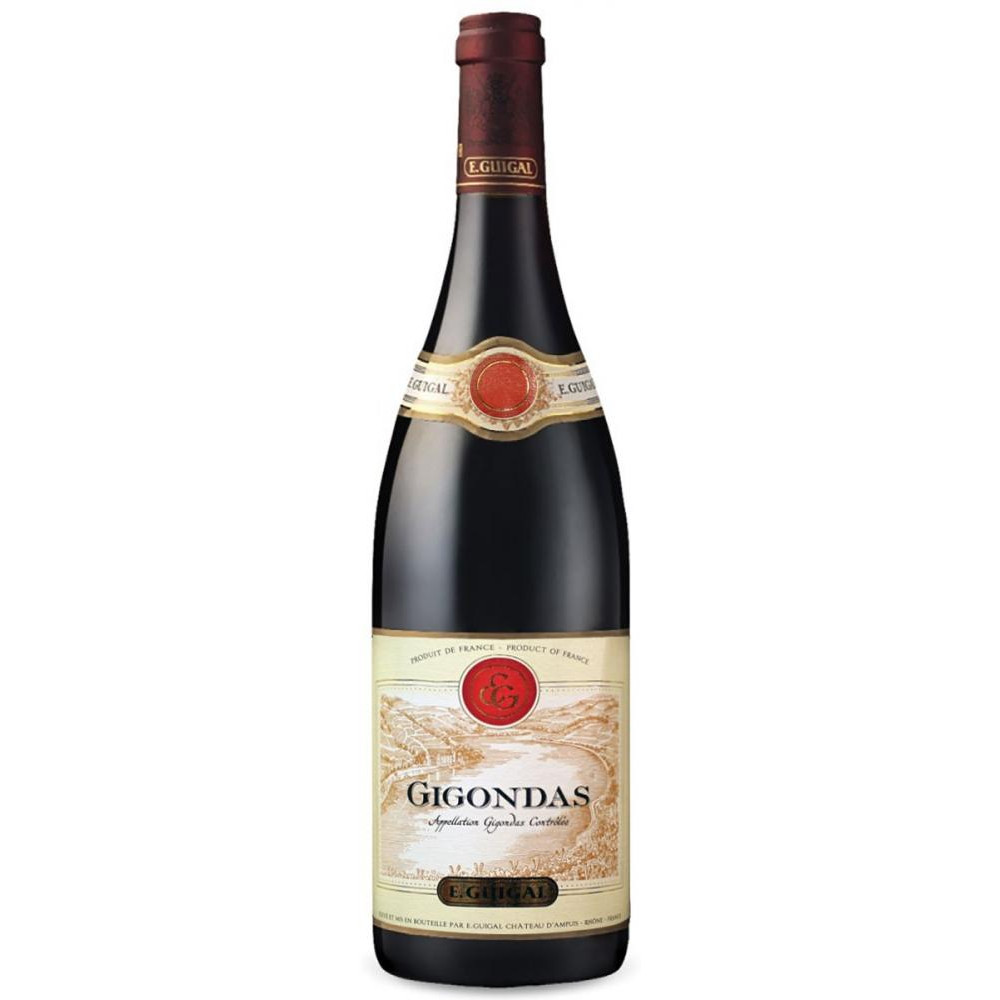 E.Guigal Вино  Gigondas Rouge 0,75 л сухе тихе червоне (3536650601009) - зображення 1