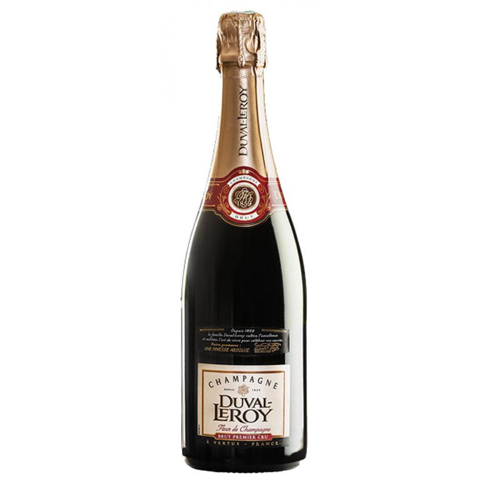 Duval Leroy Вино  Fleur de Champagne Premier Cru (gift box) 0,75 л брют ігристе біле (3259456326951) - зображення 1
