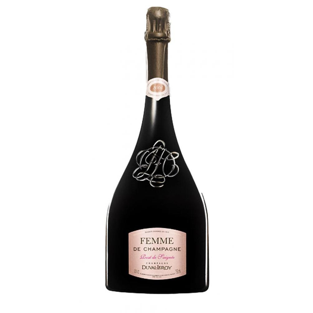 Duval Leroy Вино  Femme de Champagne Brut Rose de Saignee 2006 0,75 л брют ігристе рожеве (3259456322519) - зображення 1