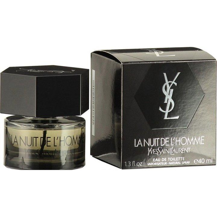 YVES SAINT LAURENT La Nuit De L'Homme Туалетная вода 40 мл - зображення 1