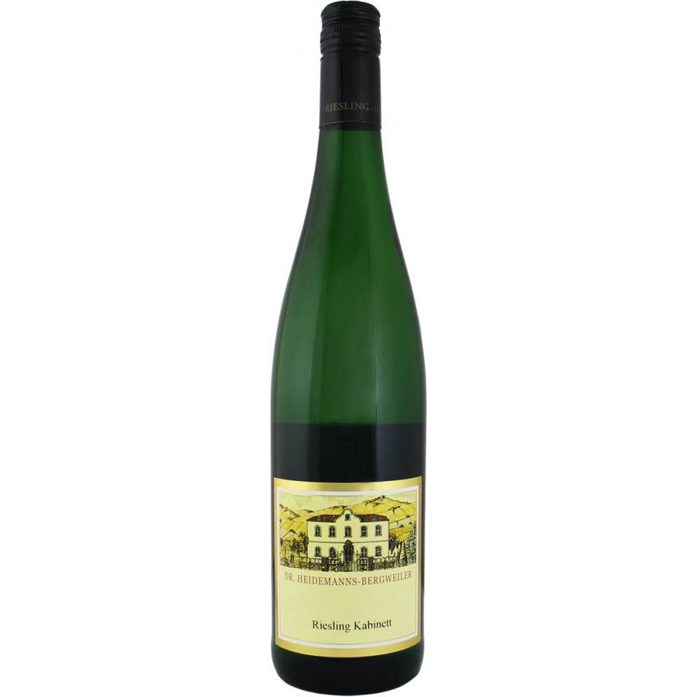 Dr.Heidemanns-Bergweiler Вино  Riesling Kabinett 0,75 л солодке тихе біле (4004888312091) - зображення 1