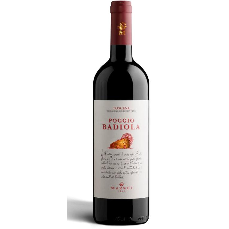 Mazzei Вино  Poggio Badiola Toscana IGT червоне сухе 14% 0.75 л (VTS2044330) - зображення 1