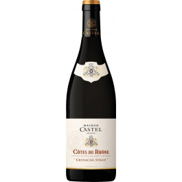 Maison Castel Вино  Cote du Rhone, червоне, сухе, 0.75л 13.5% (BDA1VN-VCS075-058)