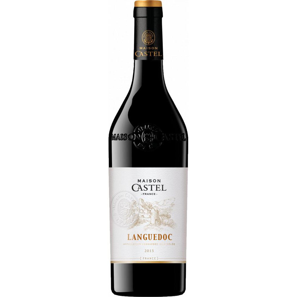 Maison Castel Вино  Languedoc, червоне сухе, 0.75л 13% (BDA1VN-VCS075-061) - зображення 1