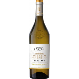 Maison Castel Вино  Bordeaux Blanc Sauvignon, біле, сухе, 0.75л 12.5% (BDA1VN-VCS075-059)