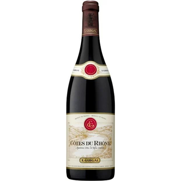 E.Guigal Вино  Cotes-du-Rhone Rouge червоне сухе 0.75 л (AS15291770) - зображення 1