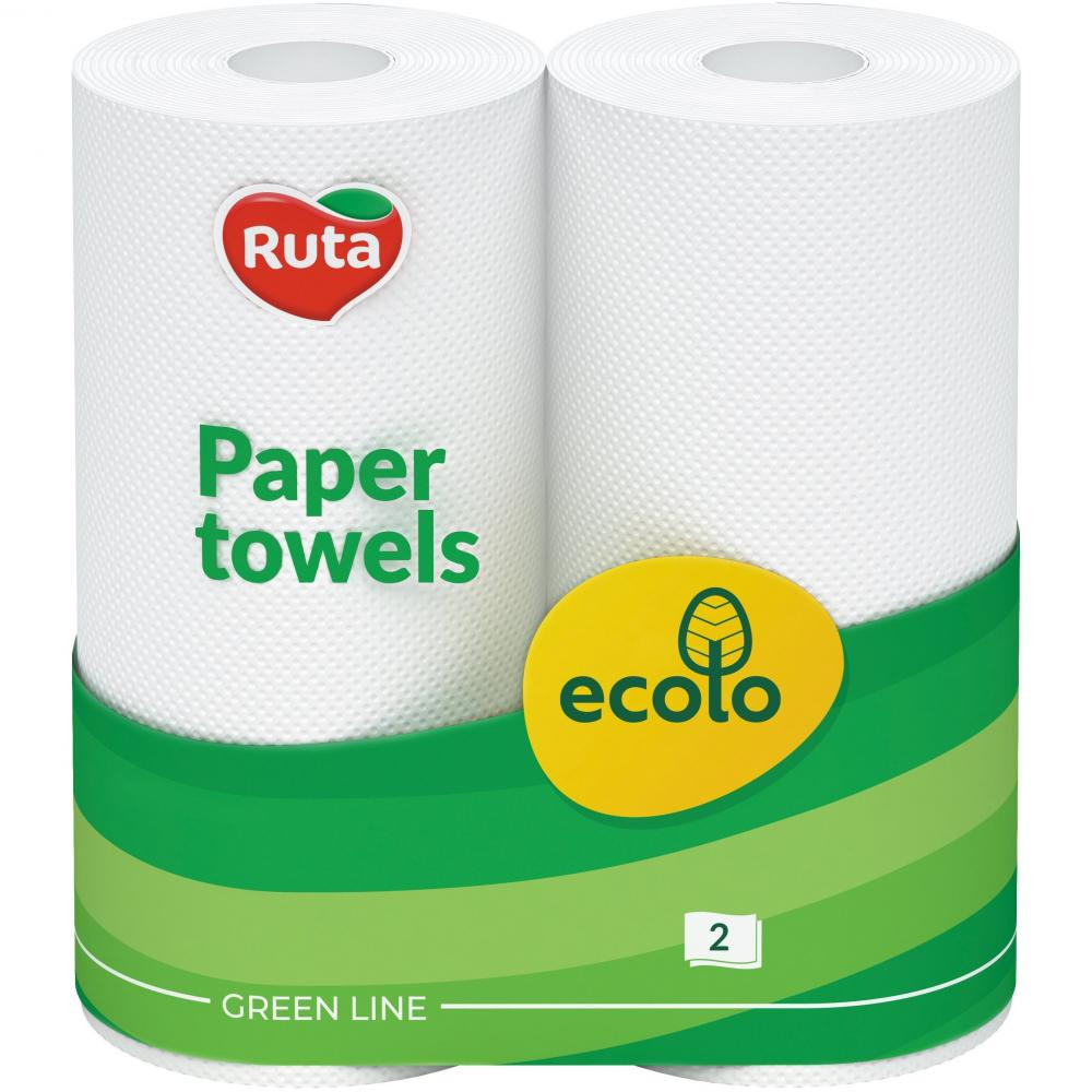 Ecolo Бумажные полотенца 2 шт. (4820023747210) - зображення 1