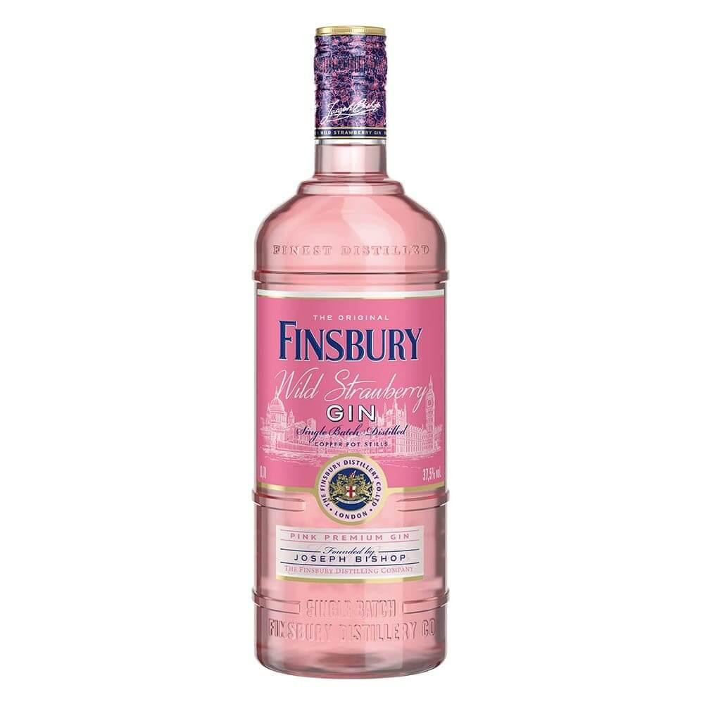 Finsbury Джин  Wild Strawberry 37.5% 0.7 л (4062400309202) - зображення 1