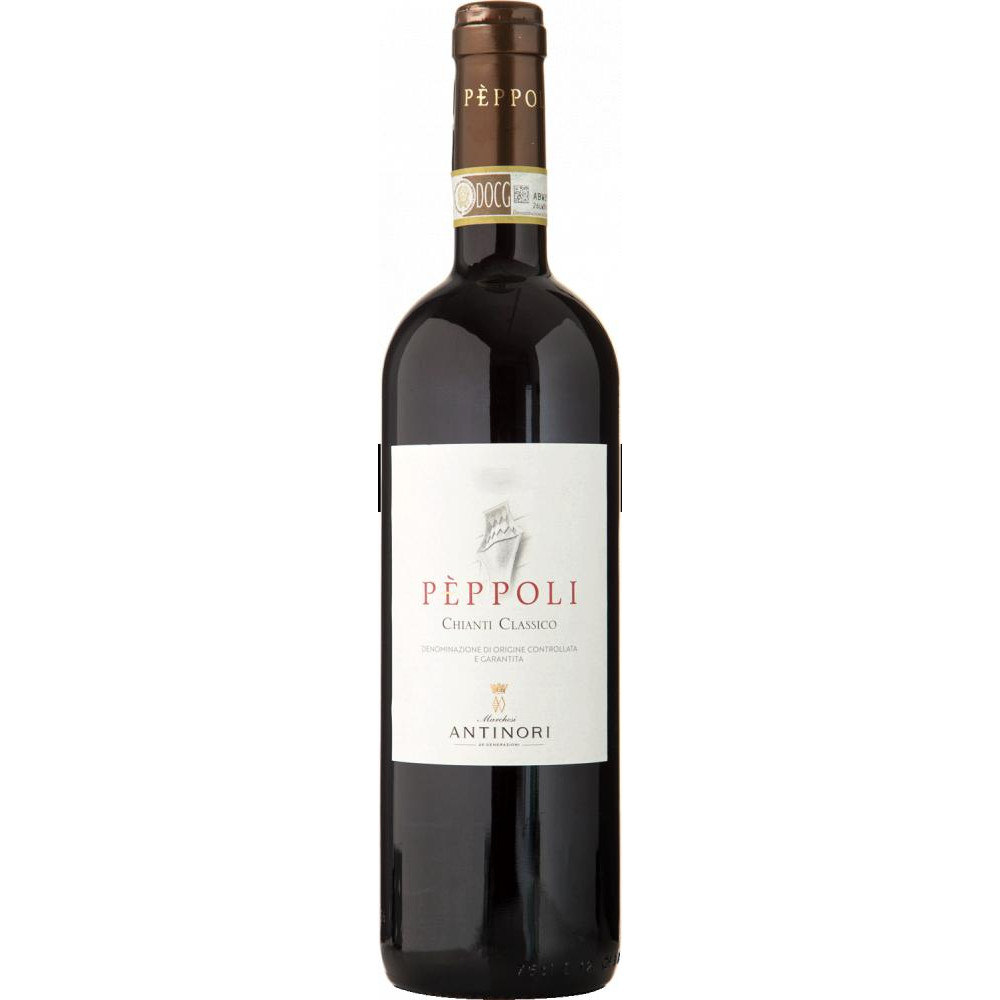 Antinori Вино  Peppoli Chianti Classico 2021 червоне сухе 0.75 л (BWW9521) - зображення 1