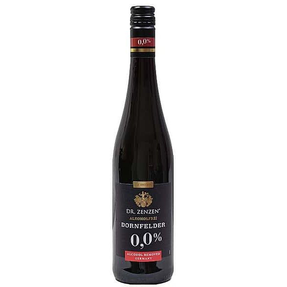 Dr. Zenzen Безалкогольне вино  Dornfelder Alkoholfrei, напівсухе червоне, 0.75л (ALR15649) - зображення 1