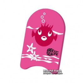 BECO Дитяча дошка для плавання  Sealife Kickboard Pink (9653_4)