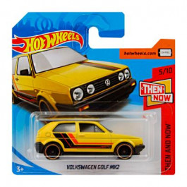 Hot Wheels Volkswagen Golf MK2 Then And Now FJY57 Yellow