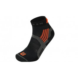 Lorpen Шкарпетки  X3T MENS TRAIL RUNNING 2738 ANTHRACITE / ORANGE 2021