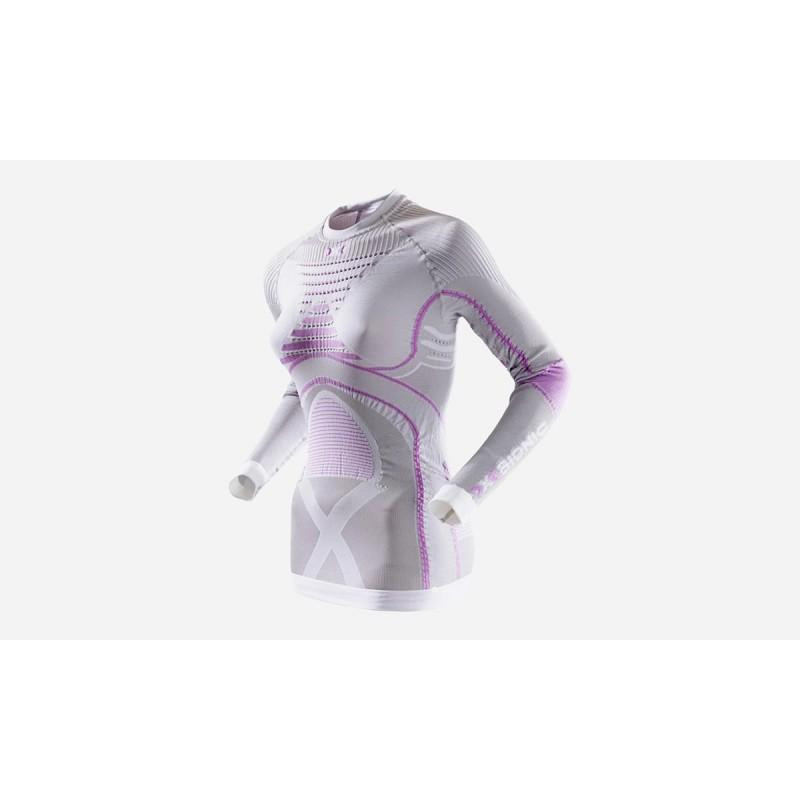 X-Bionic Термокофта  Radiactor EVO Lady Shirt Long Sleeves S050 Silver / Fucsia 2015/16 L/XL - зображення 1