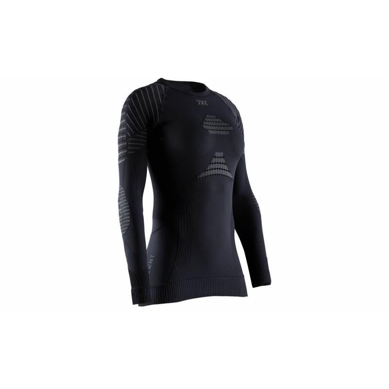 X-Bionic Термокофта  Invent 4.0 Shirt Round Neck LG SL Women B036 BLACK/CHARCOAL 2021/22 XS - зображення 1