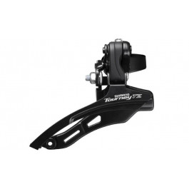   Shimano Перемикач передній  FD-TZ500, Down-Swing, нижня тяга, хомут 31.8мм, для 42Т