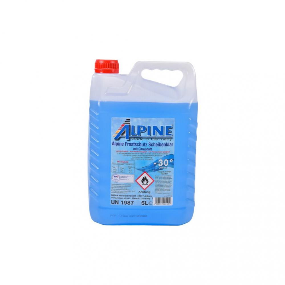 Alpine Oil Alpine Frostschutz Scheibenklar -30°C 5 л - зображення 1