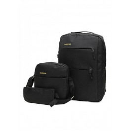 JZ Чоловічий рюкзак в комплекті з сумкою  SB-JZC11083-black