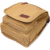 Vintage Чоловіча сумка-барсетка із текстилю пісочного кольору з ручкою  2422229 - зображення 3