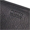 Bond Non Добротний чоловічий клатч із натуральної шкіри чорного кольору BOND 2422031 - зображення 3