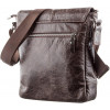 Vintage Чоловіча шкіряна сумка-месенджер темно-коричневого кольору SHVIGEL 2400795 - зображення 2