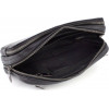 H.T Leather Шкіряний чоловічий клатч-барсетка чорного кольору на дві блискавки HT Leather (62200) - зображення 9