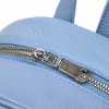 Vintage Шкіряний жіночий рюкзак блакитного кольору Shvigel (16303) - зображення 6