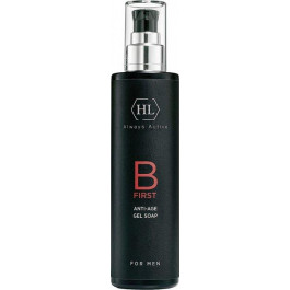 Holy Land Cosmetics Мыло-гель очищающее  B First Anti Age Gel Soap для мужчин 250 мл (7290101323938)