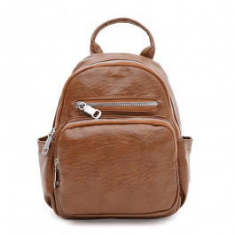 Monsen Жіночий рюкзак з ЕКОшкіри коричневий  C1BM7195br-brown